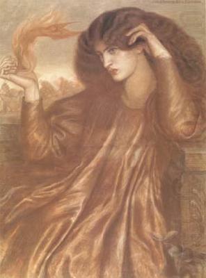 Dante Gabriel Rossetti La Donna della Fiamma (mk28) china oil painting image